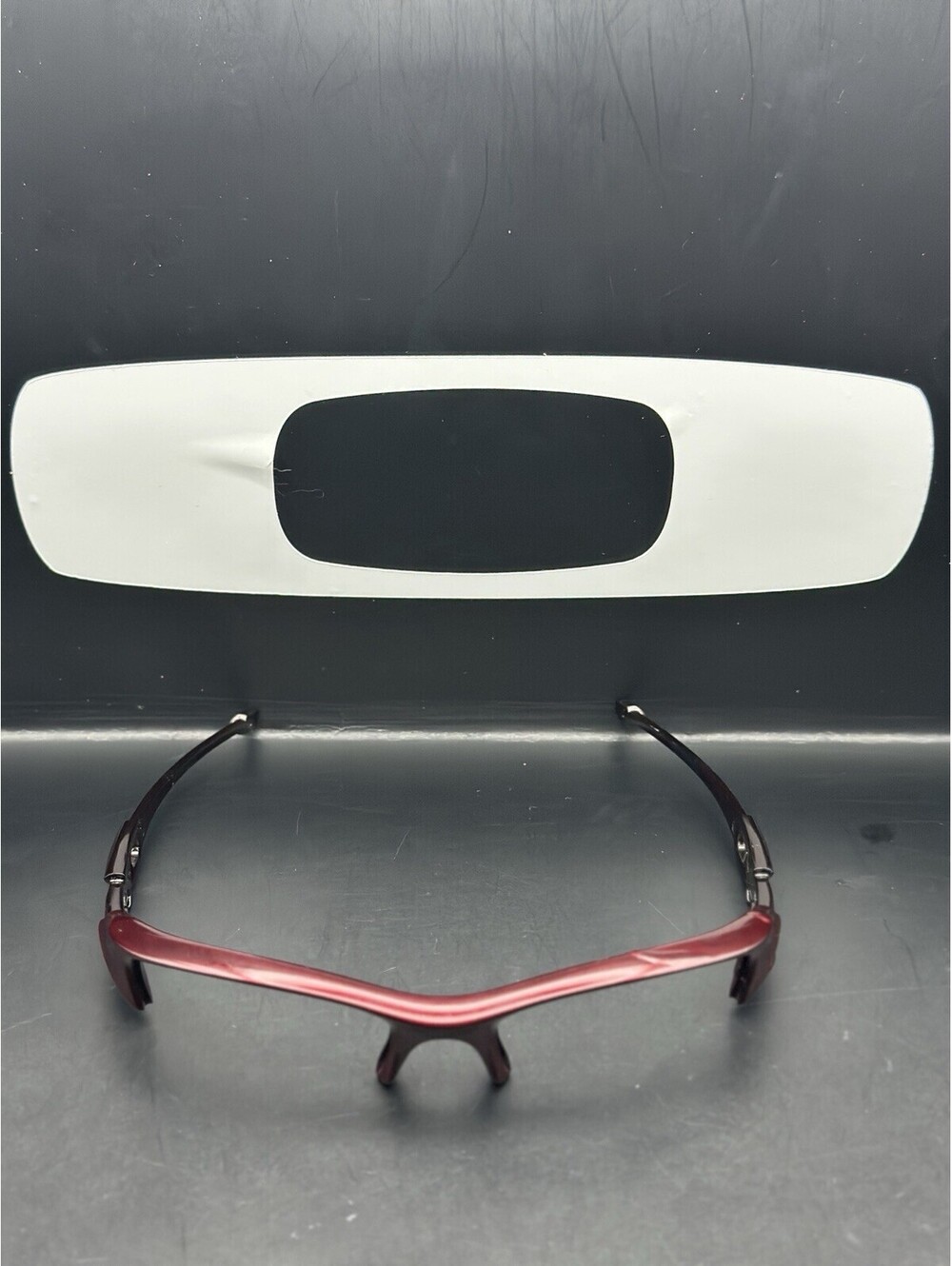 Oakley Flak Jacket Team Red/Dark Berry Frame